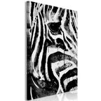 Canvas Print Striped Nature Vertical - 1 Part