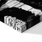 Striped Zebra Nature Canvas Print