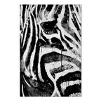 Striped Zebra Nature Canvas Print