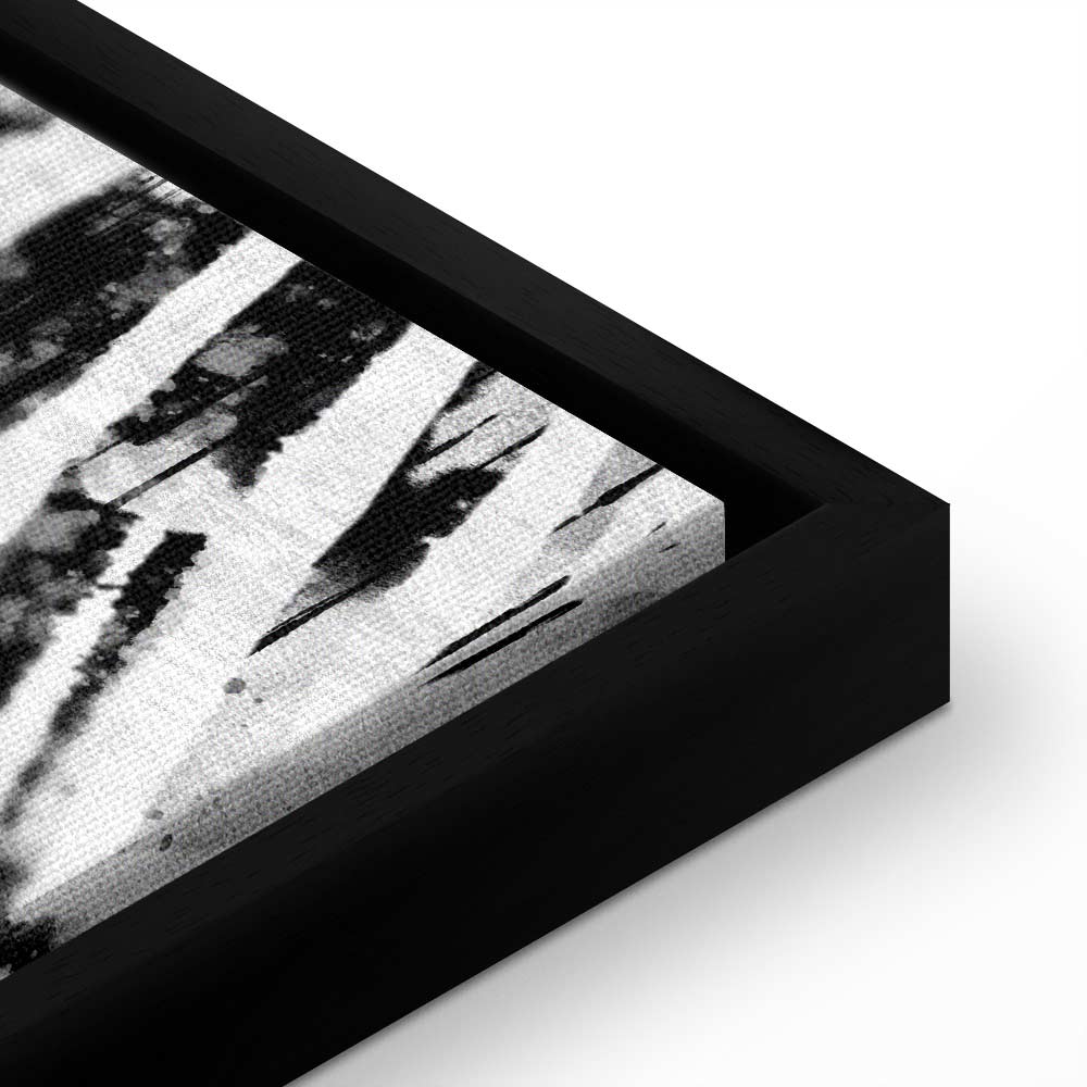 Striped Zebra Nature Canvas Print