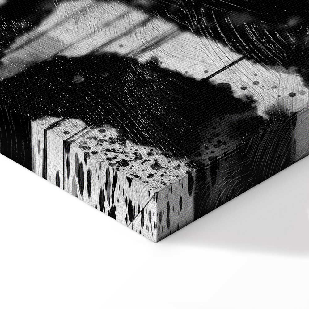 Striped Zebra Nature Canvas Print