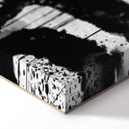 Striped Zebra Nature Canvas Print