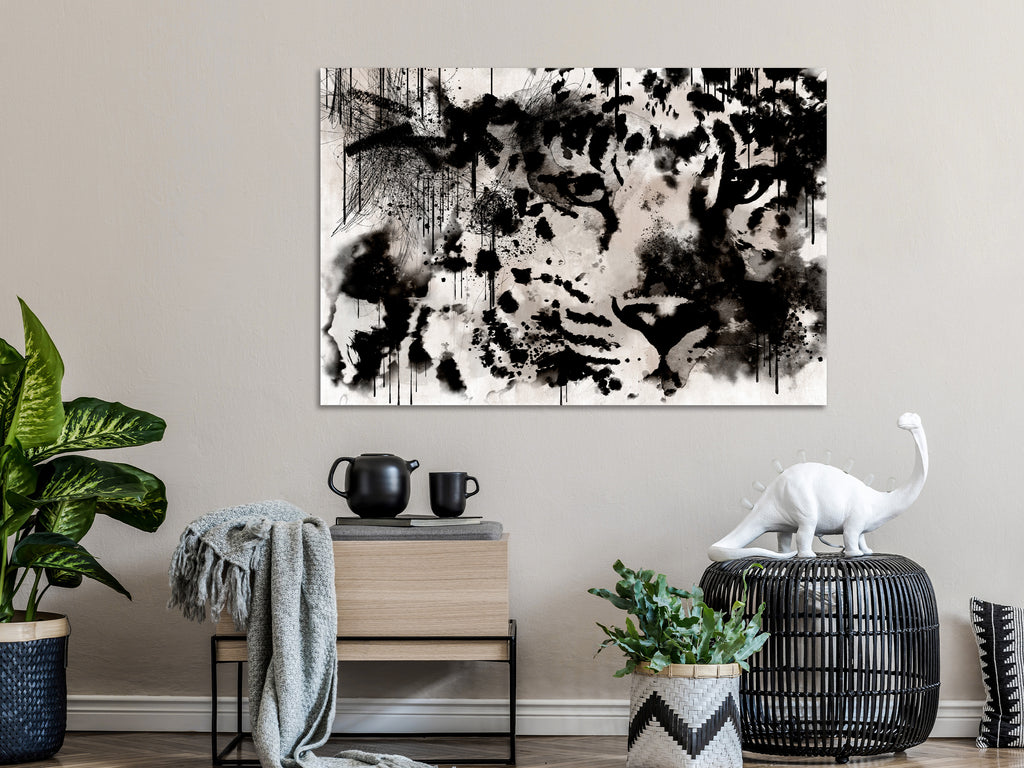 Canvas Print - Cat's Look (1 Part) Wide
