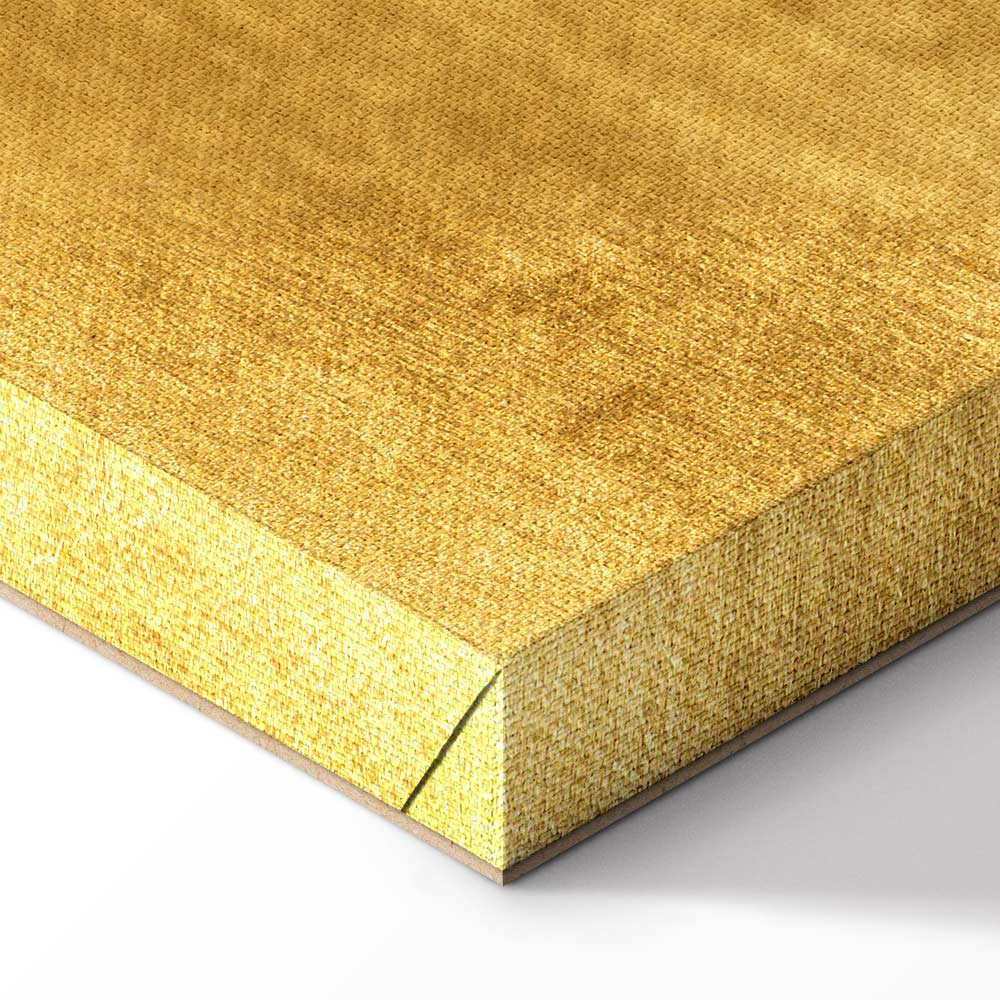 Golden Deer Landscape Canvas Print