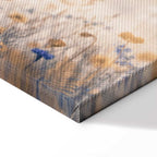 Flowers and Birds Multicolor Canvas Print