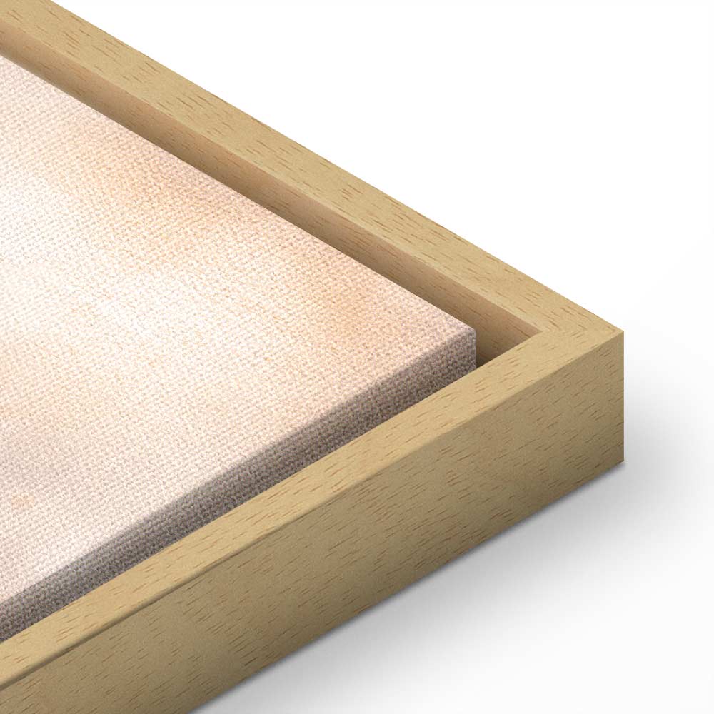 Flowers and Birds Multicolor Canvas Print