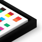 Banksy Thinker Monkey Graffiti Multicolor Canvas Print