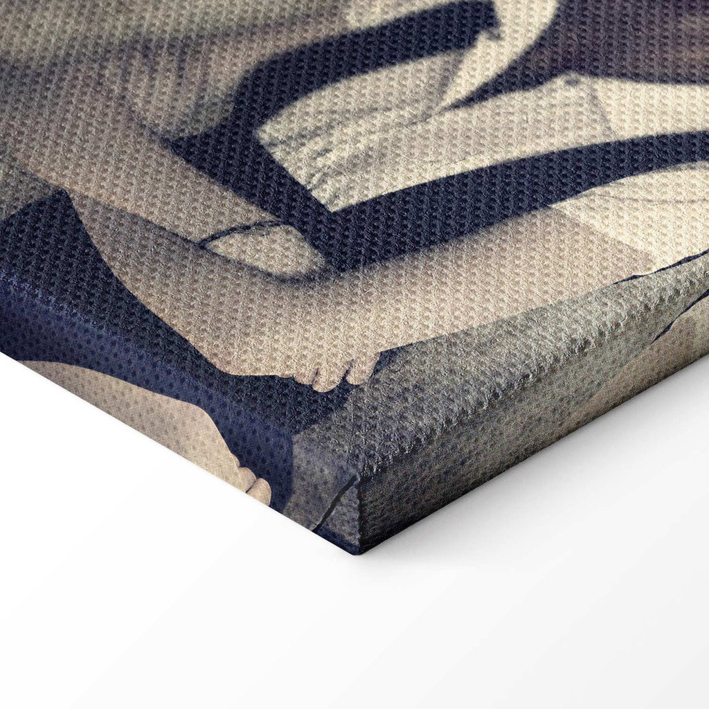 Animal Mask Portrait Multicolor Canvas Print