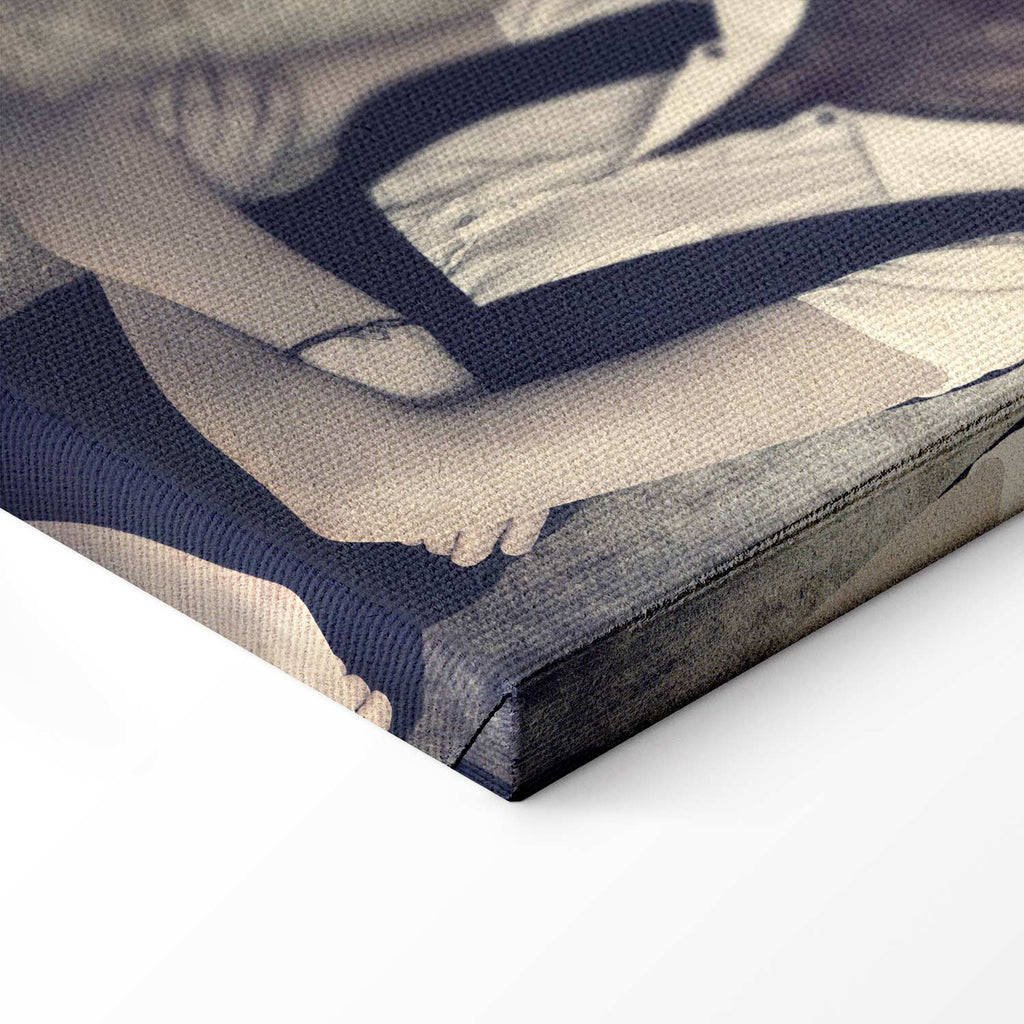 Animal Mask Portrait Multicolor Canvas Print