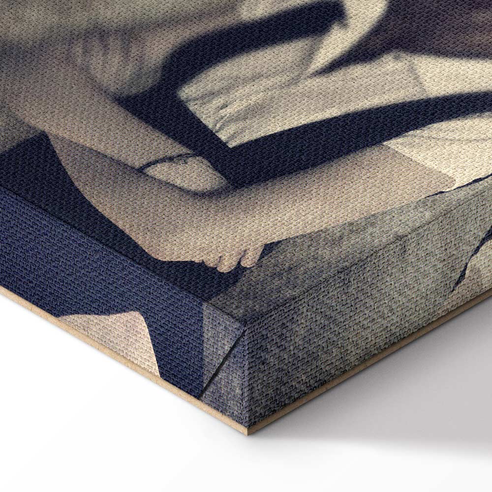 Animal Mask Portrait Multicolor Canvas Print