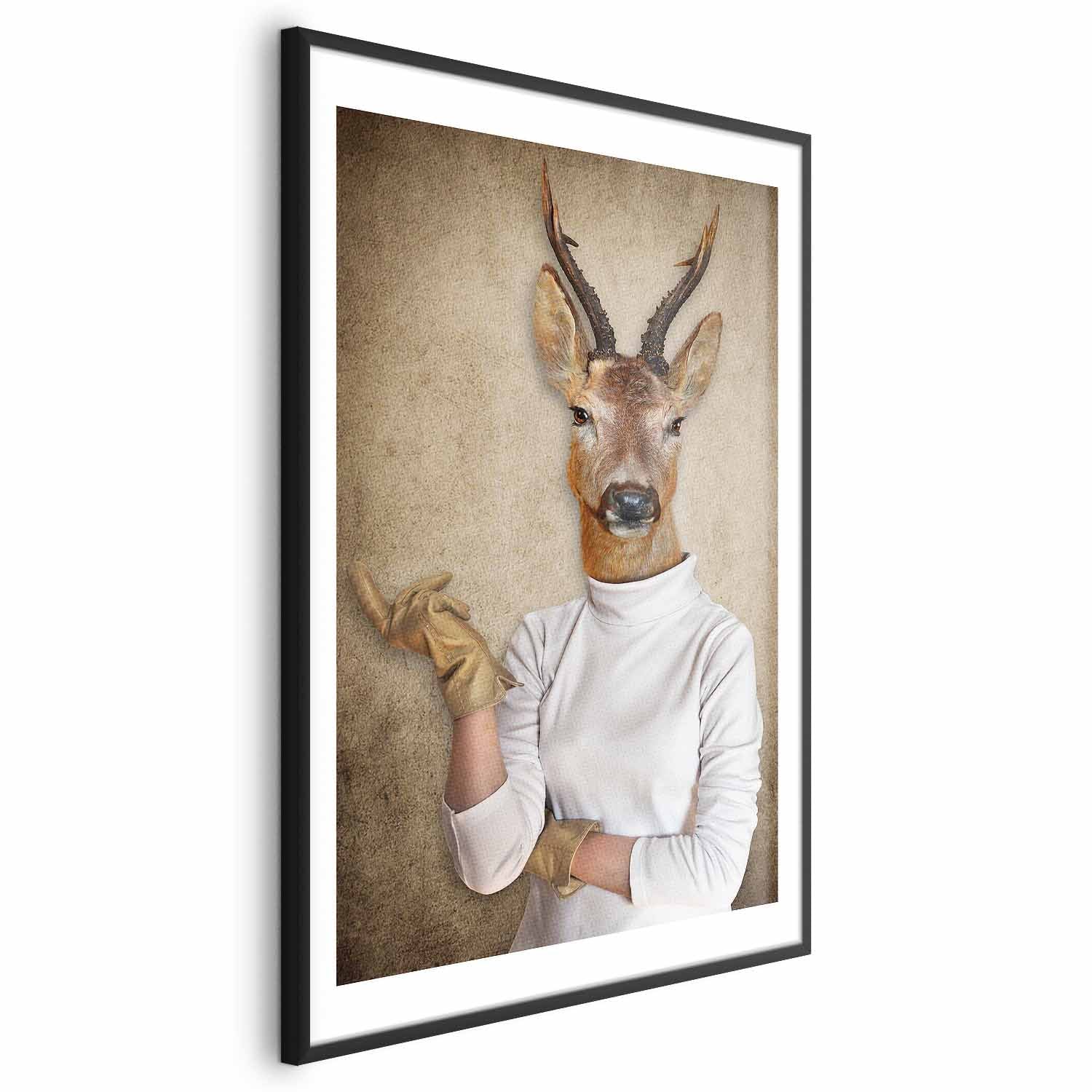 Lady Portrait Fantasy Poster