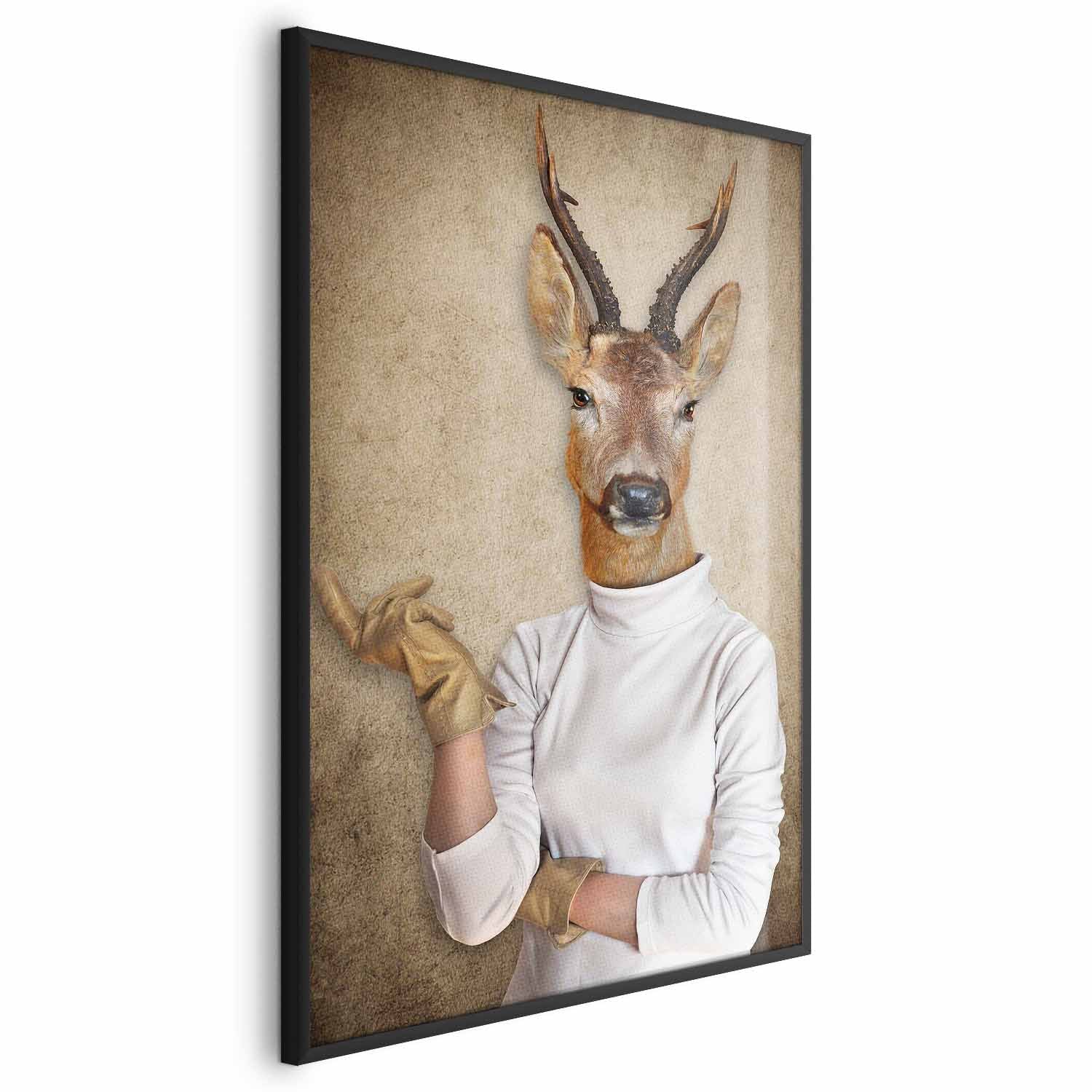 Lady Portrait Fantasy Poster