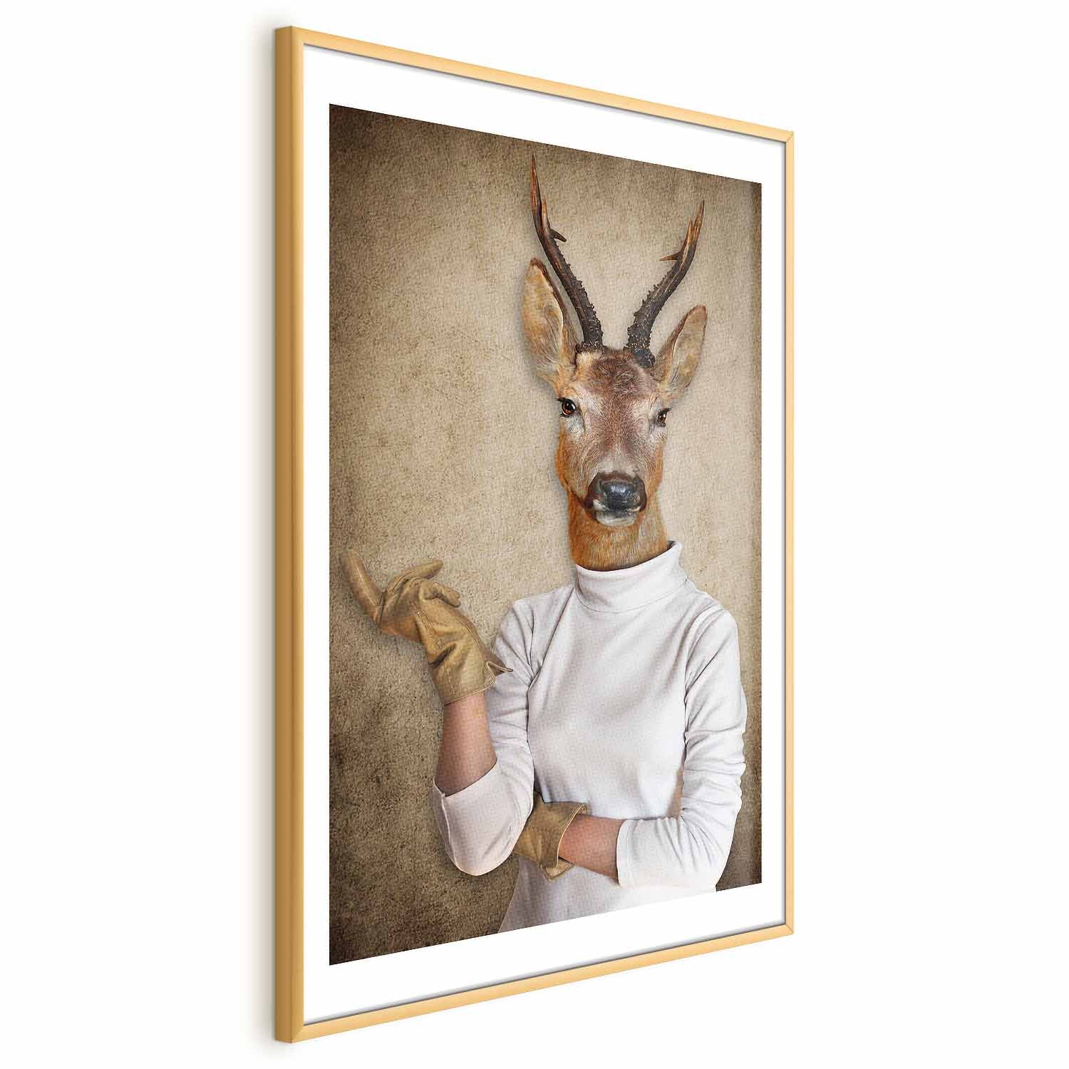 Lady Portrait Fantasy Poster