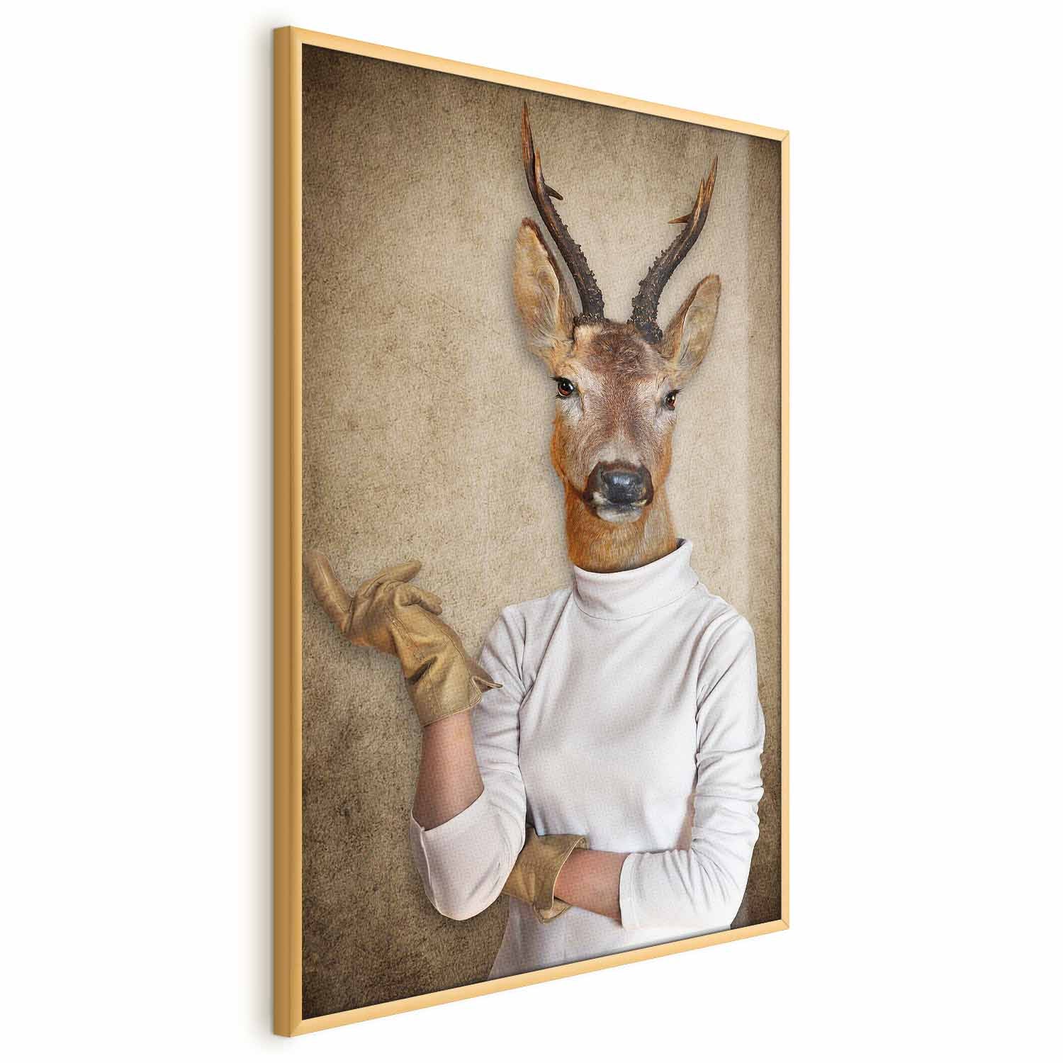 Lady Portrait Fantasy Poster