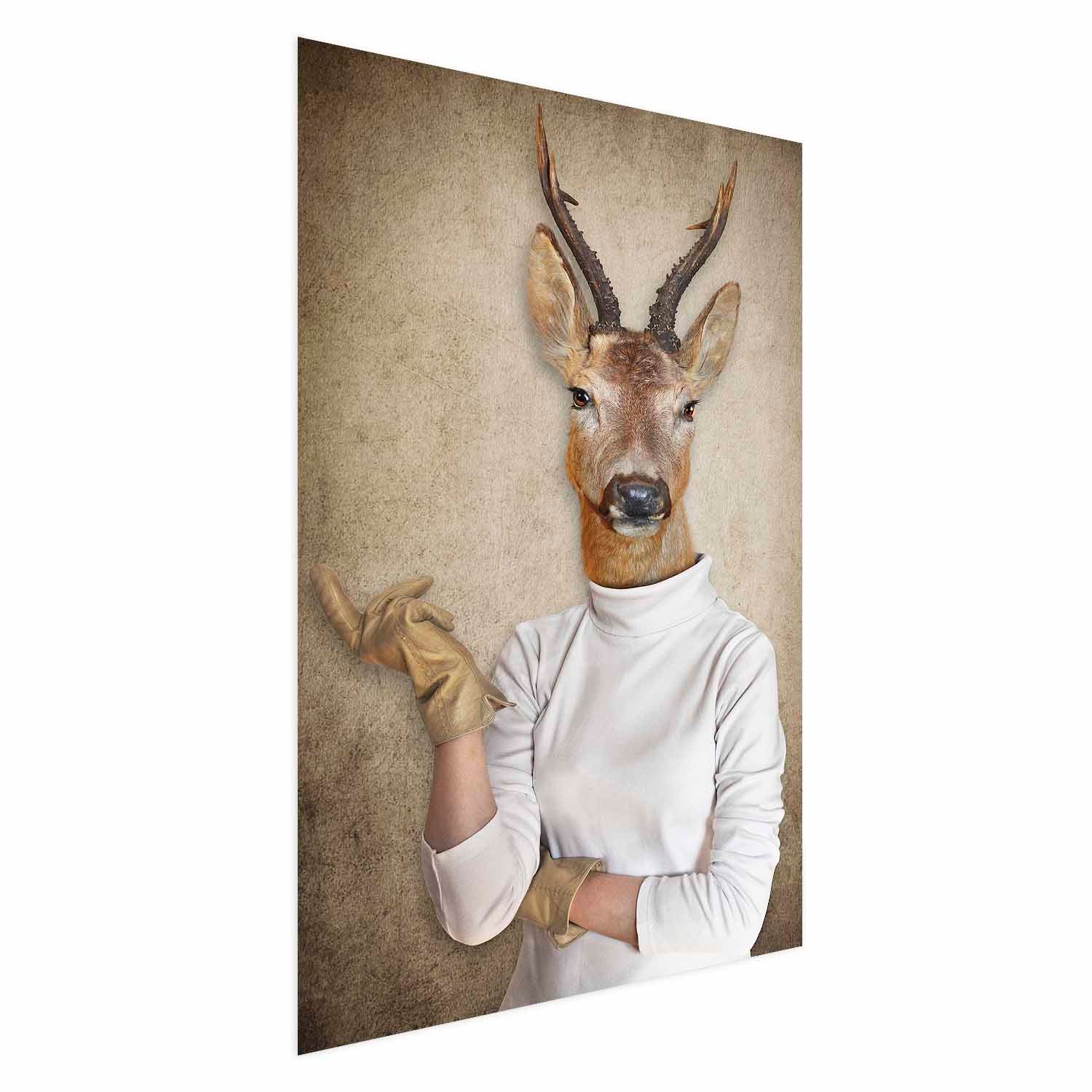 Lady Portrait Fantasy Poster