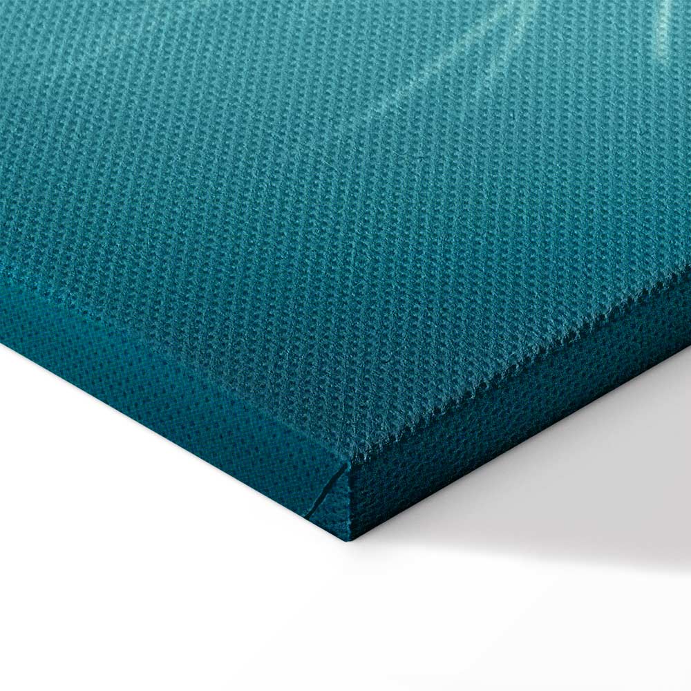 Black Cat Night Walk Vertical Canvas Print