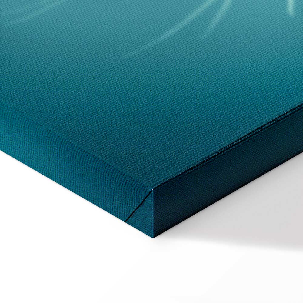 Black Cat Night Walk Vertical Canvas Print