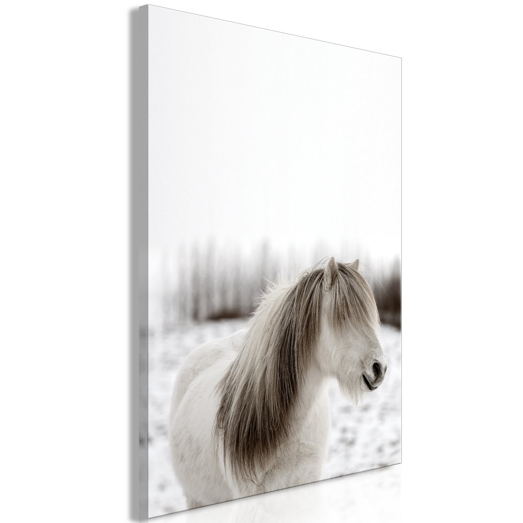 Canvas Print Horse Mane (1 Part) Vertical