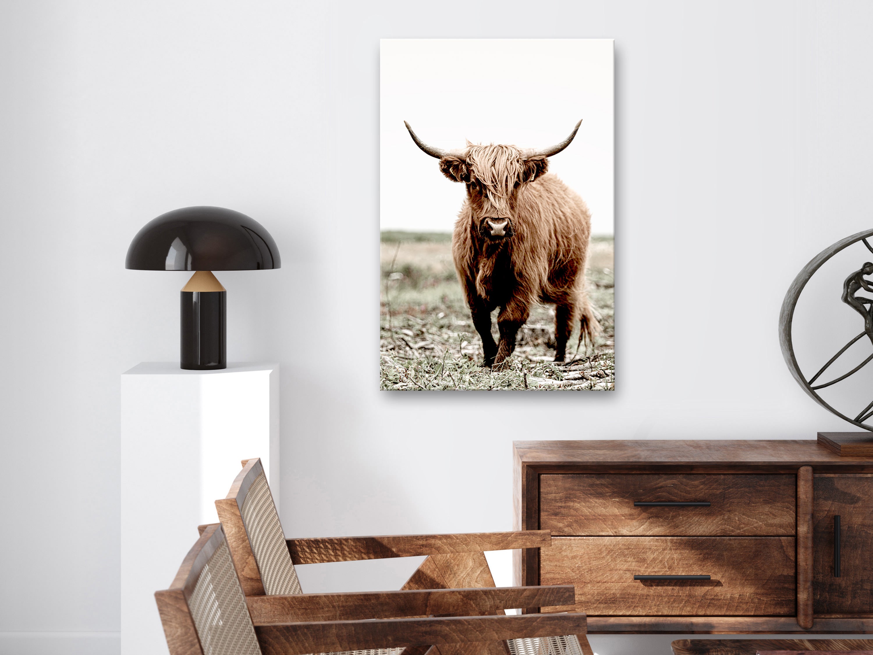 Canvas Print - Young Stag (1 Part) Vertical