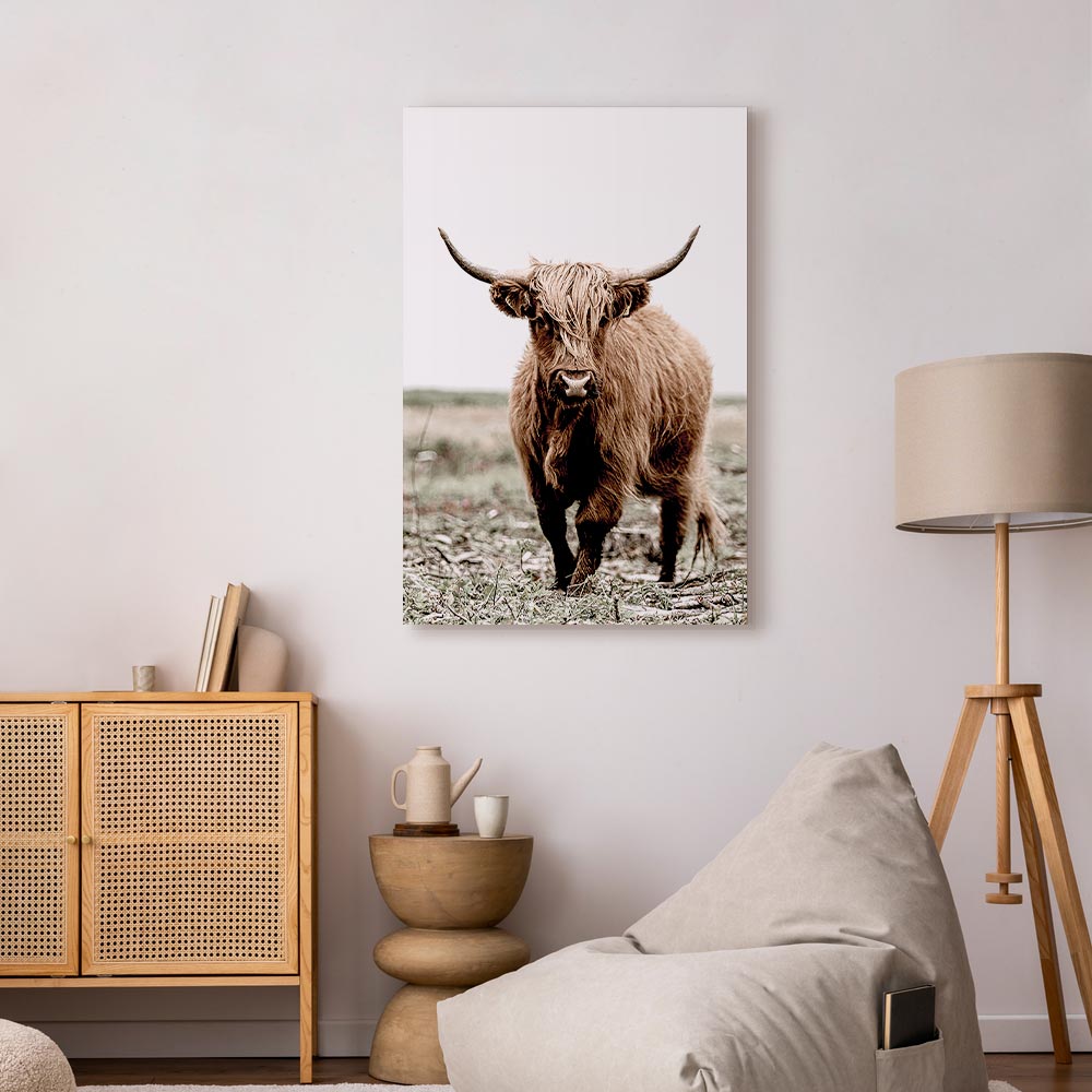 Young Stag Animal Canvas Print
