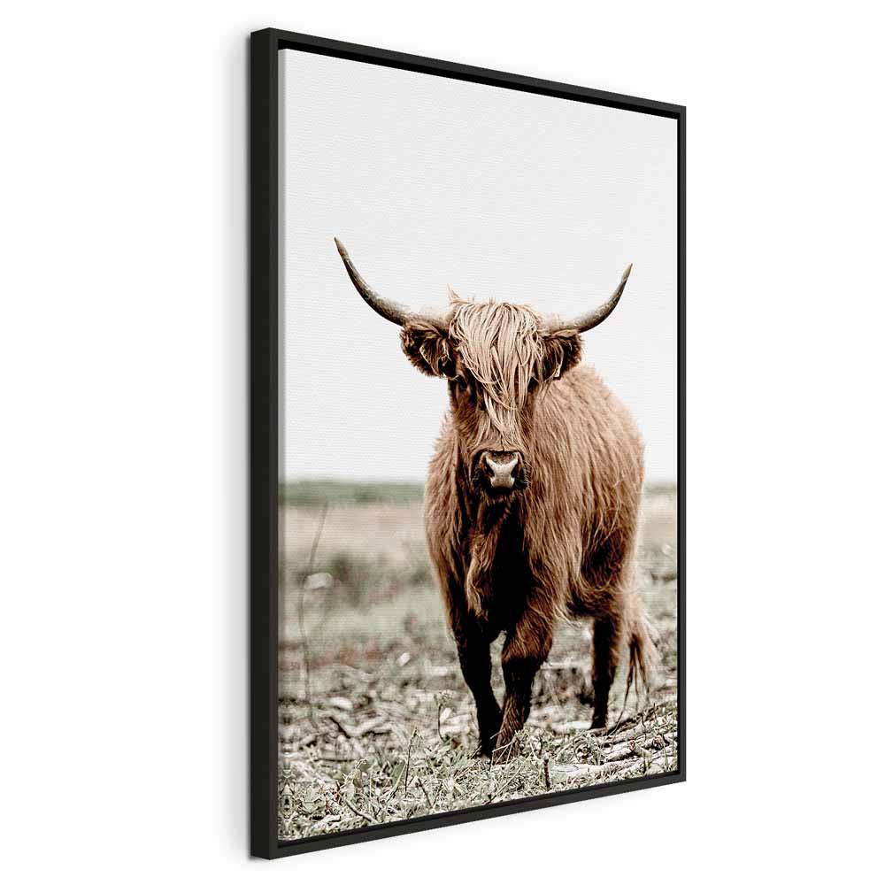 Young Stag Animal Canvas Print