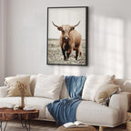 Young Stag Animal Canvas Print