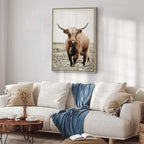 Young Stag Animal Canvas Print