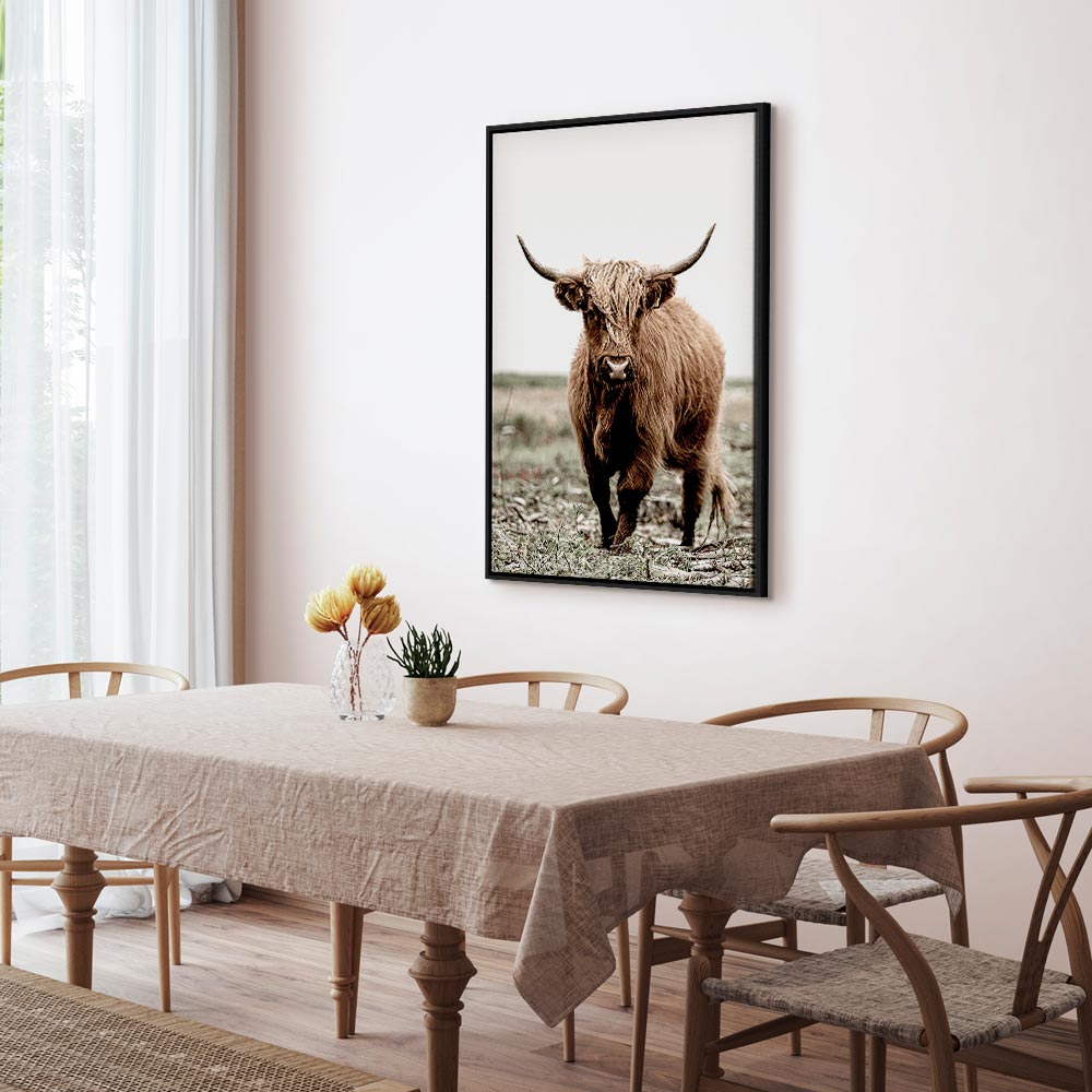 Young Stag Animal Canvas Print