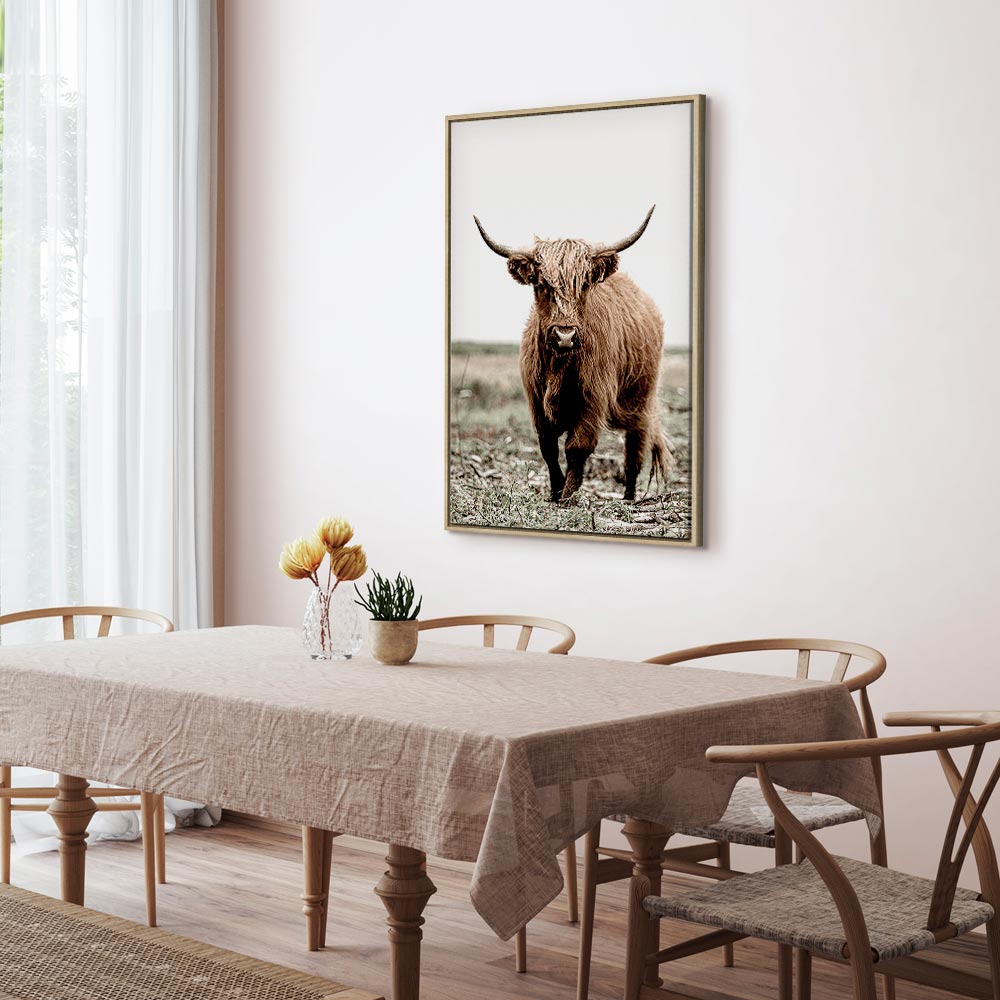 Young Stag Animal Canvas Print