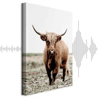 Young Stag Animal Canvas Print