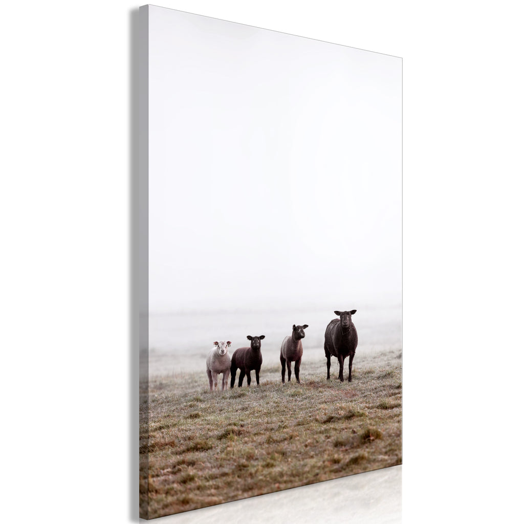 Canvas Print Vertical - Friends in the Morning (1 Part)