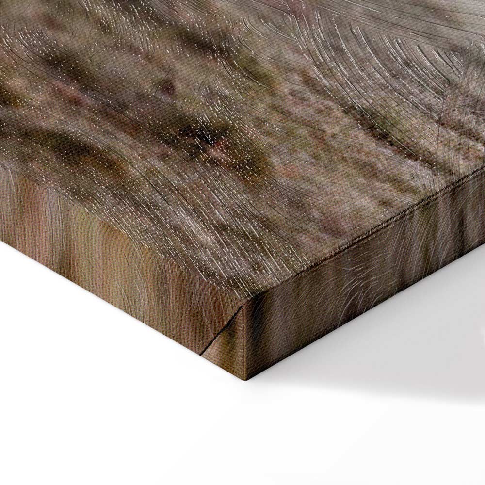 Morning Cows Farm Canvas Print