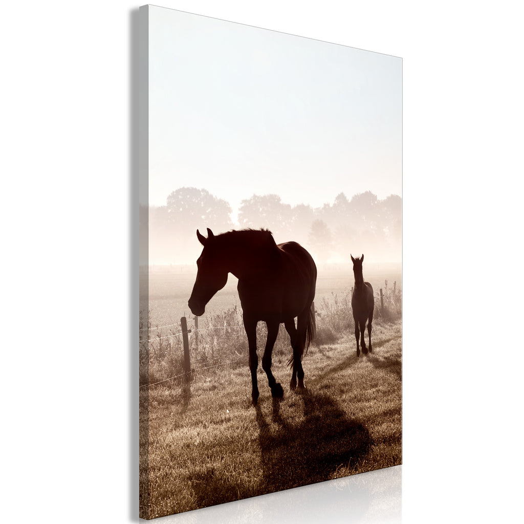 Canvas Print Morning of Memories Vertical
