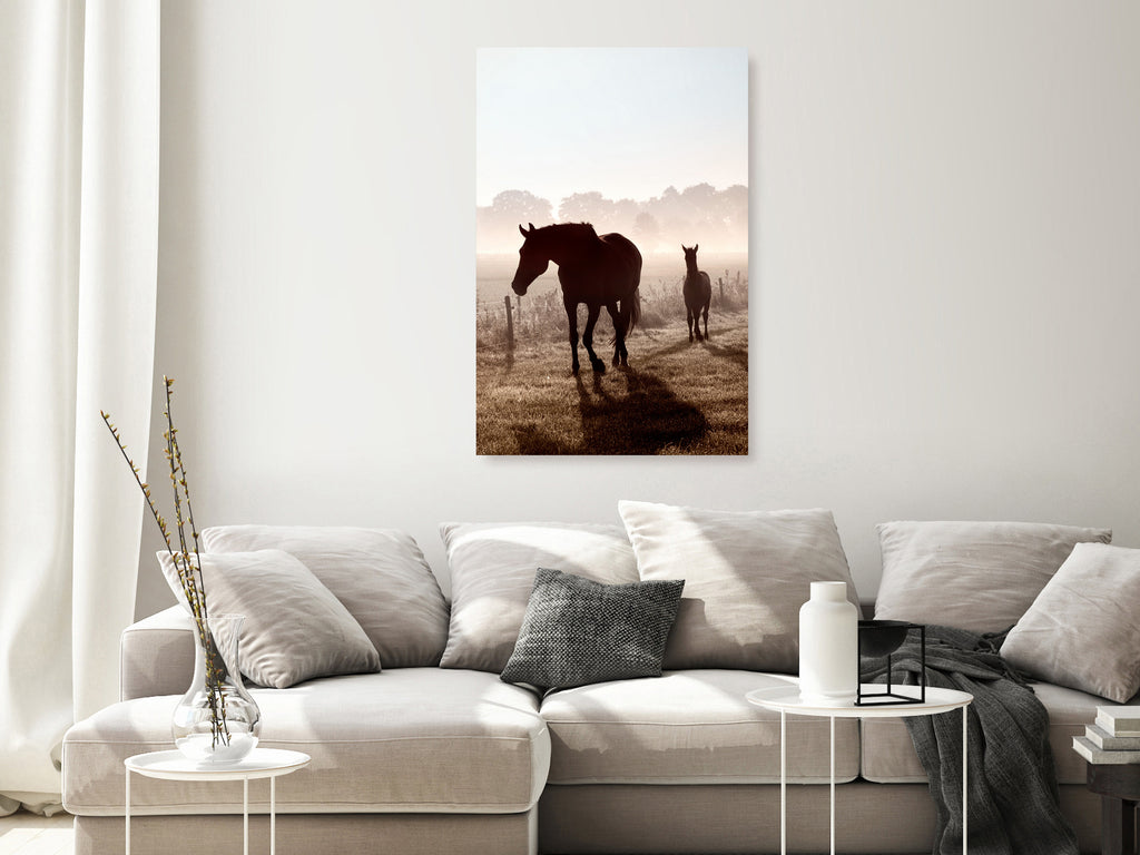 Canvas Print Morning of Memories Vertical