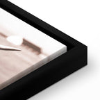 Scottish Cow Sepia Canvas Print