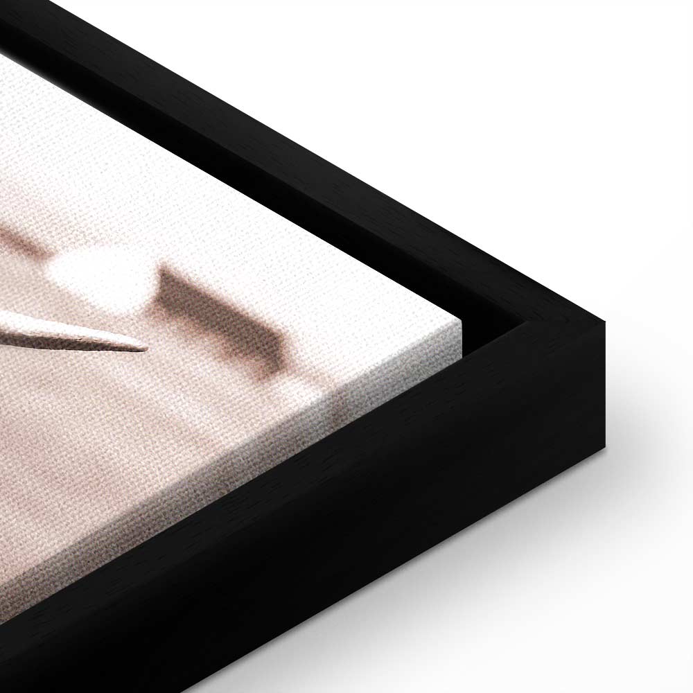 Scottish Cow Sepia Canvas Print