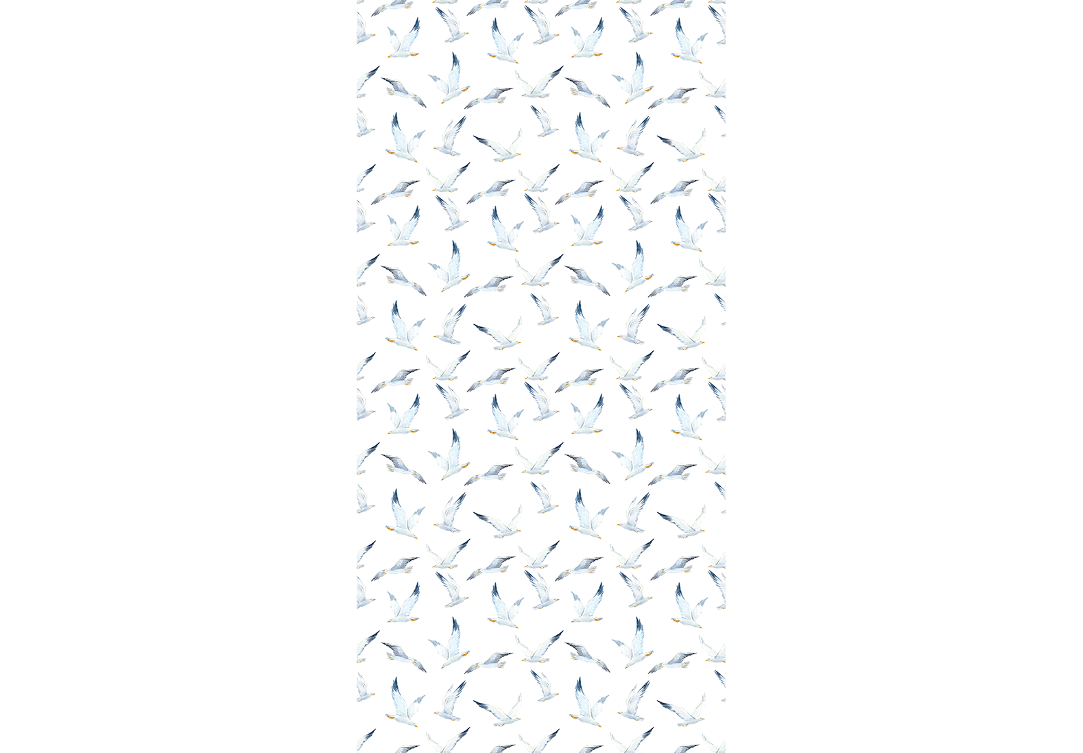 Wallpaper Flying Seagulls