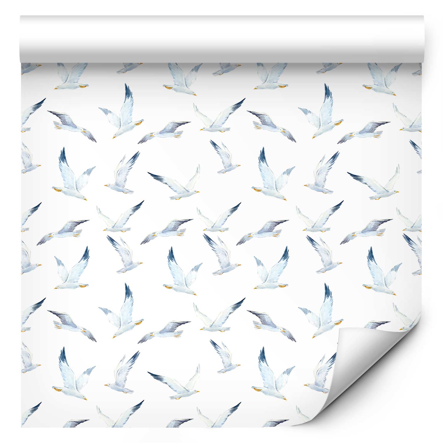 Wallpaper Flying Seagulls