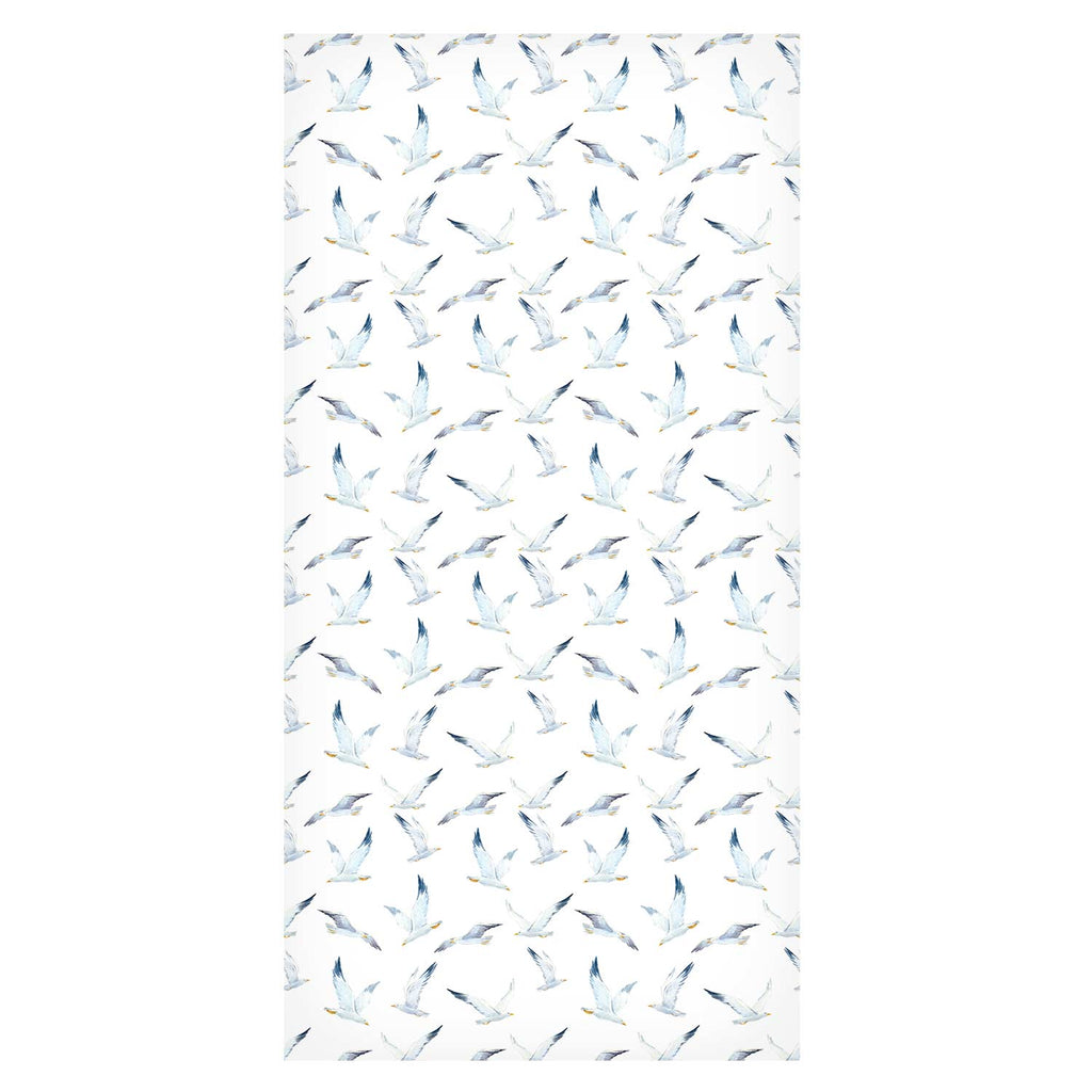 Flying Seagulls Pattern Wallpaper