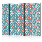 Room Divider Oriental Pond with Japanese Fish