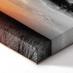 Elephant Sunset Safari Canvas Print