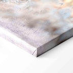 Winter Deer Landscape Canvas Print