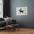 Cat with Crown Modern Poster