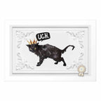 Cat with Crown Modern Poster