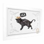 Cat with Crown Modern Poster