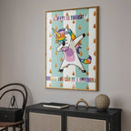 Always Be Yourself Funny Inscription Poster