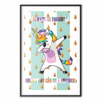 Always Be Yourself Funny Inscription Poster