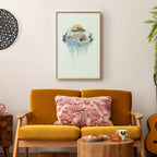 Polar Bear Winter Nature Poster