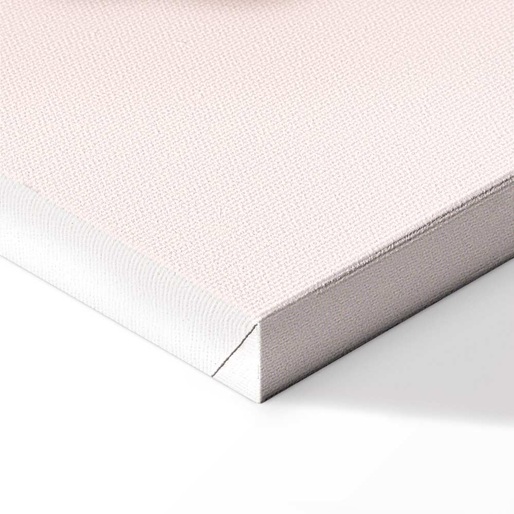 Elephant Amid Pink Flowers Animal Canvas Print