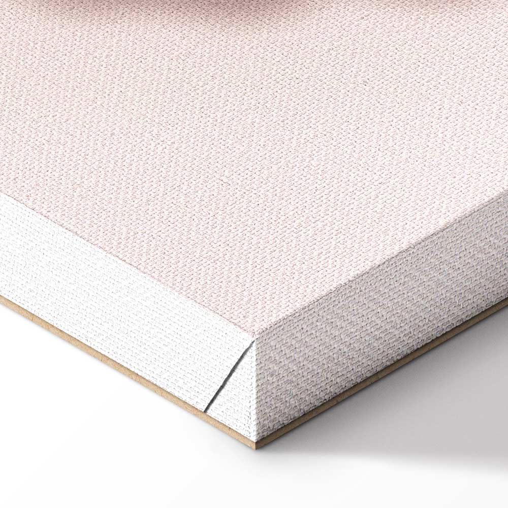 Elephant Amid Pink Flowers Animal Canvas Print